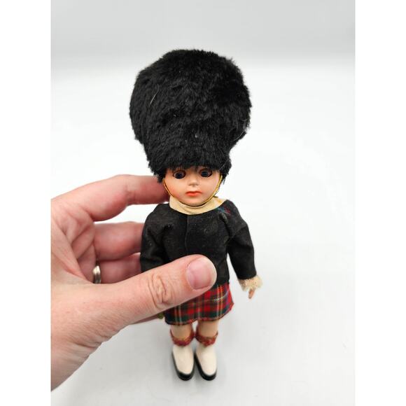 Vintage Scottish Scotland 7" Boy Doll Traditional costume Made in England - Picture 2 of 4